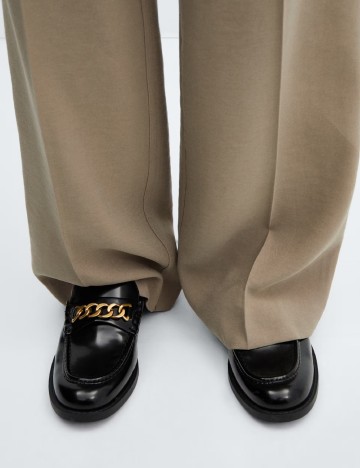 Mocasini Mango, negru