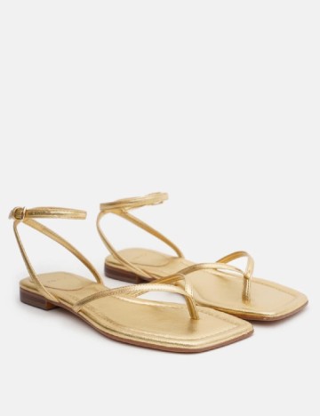 Sandale Mango, auriu