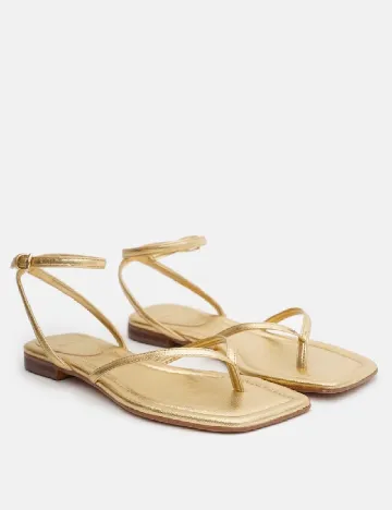 Sandale Mango, auriu