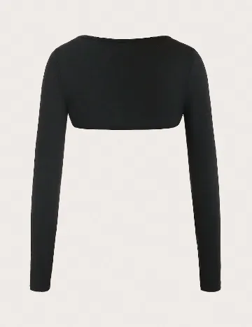 Bolero SHEIN, negru