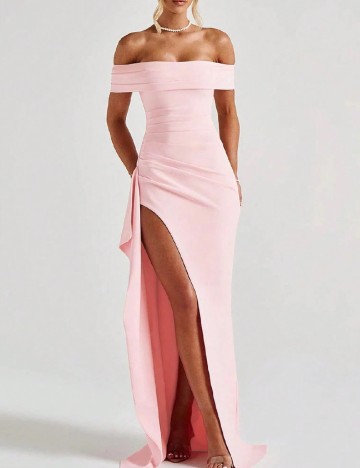 Rochie lunga SHEIN, roz