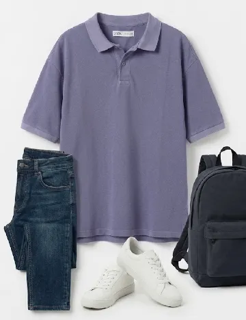 Tricou Zara, albastru