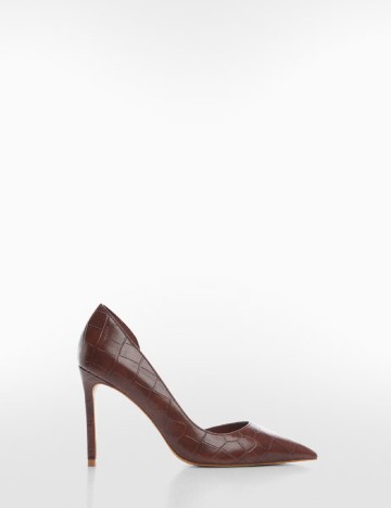 Pantofi Mango, maro