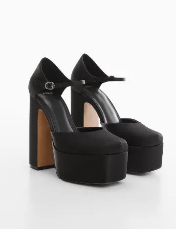 Pantofi Mango, negru