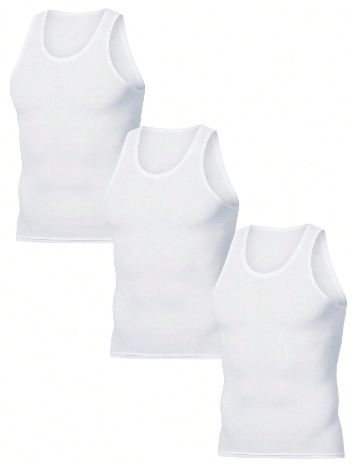 Set Maiouri 3 bucati SHEIN, alb