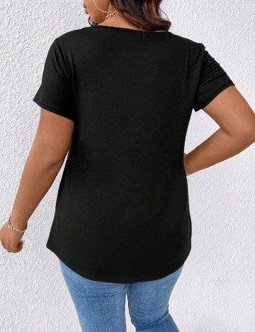 Tricou SHEIN CURVE, negru