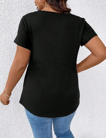 Tricou SHEIN CURVE, negru