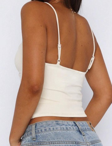 Top SHEIN, alb