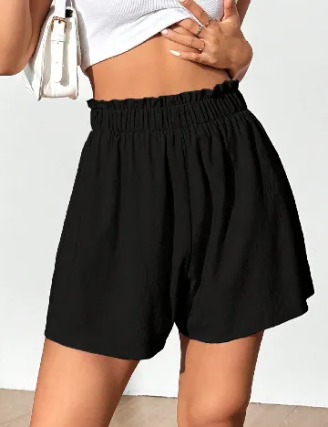 Pantaloni scurti SHEIN, negru