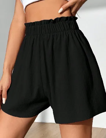 Pantaloni scurti SHEIN, negru