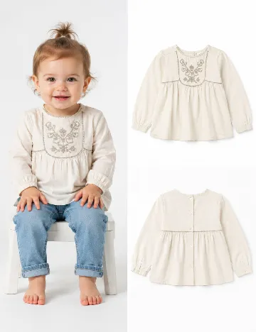 Bluza Zara, crem
