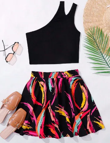 Compleu Shein Kids, mix culori