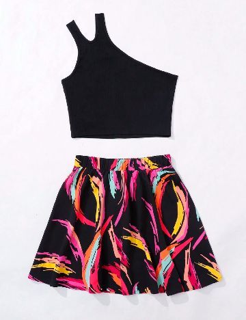 Compleu Shein Kids, mix culori