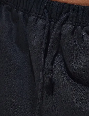 Pantaloni trei sferturi SHEIN, negru