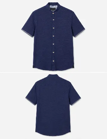 Camasa Zara, bleumarin