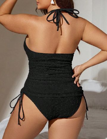 Costum de baie SHEIN CURVE, negru