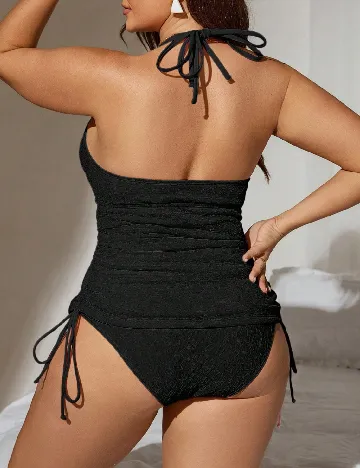 Costum de baie SHEIN CURVE, negru