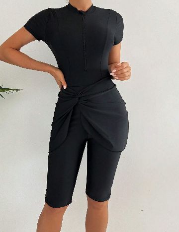 Compleu De Plaja SHEIN, negru