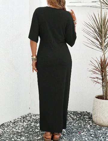 Rochie lunga SHEIN CURVE, negru