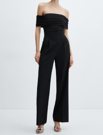 Salopeta Mango, negru