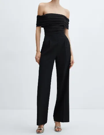 Salopeta Mango, negru