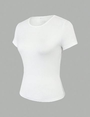 Set topuri 2 bucati SHEIN, alb/negru