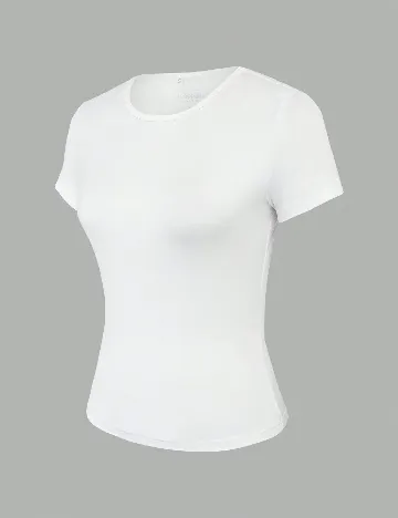 Set topuri 2 bucati SHEIN, alb/negru