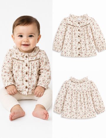 Camasa Zara, crem