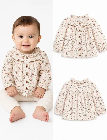 Camasa Zara, crem