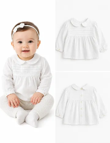 Bluza Zara, alb