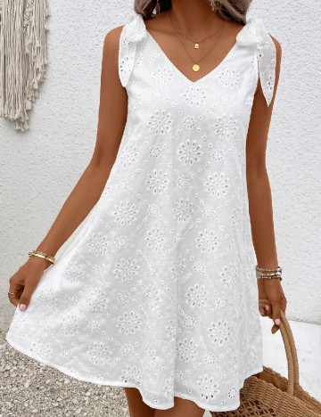 Rochie scurta SHEIN, alb