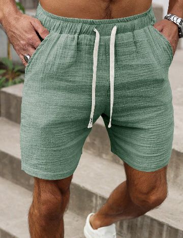 Pantaloni scurti SHEIN, verde