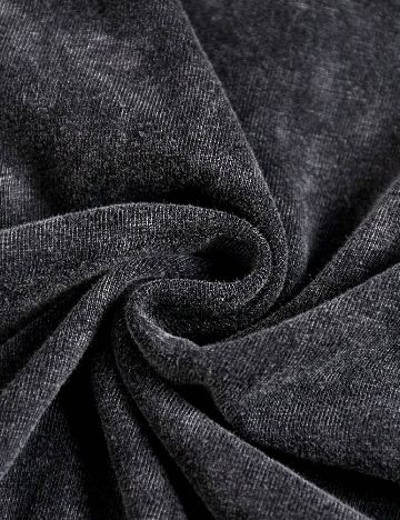 Tricou Romwe, gri