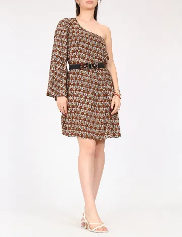 Rochie scurta Zara, maro