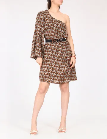 Rochie scurta Zara, maro