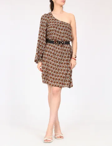 Rochie scurta Zara, maro