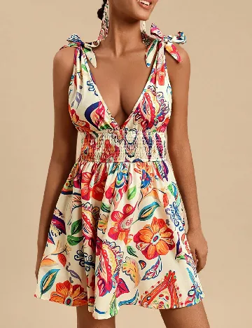 Rochie scurta SHEIN, mix culori