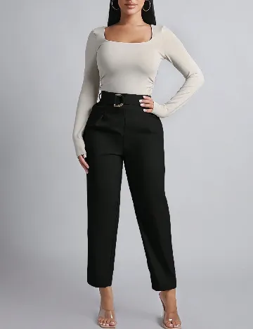 Pantaloni SHEIN, negru
