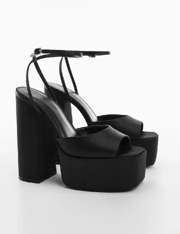 Sandale Mango, negru