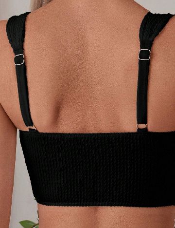 Costum de baie SHEIN, negru