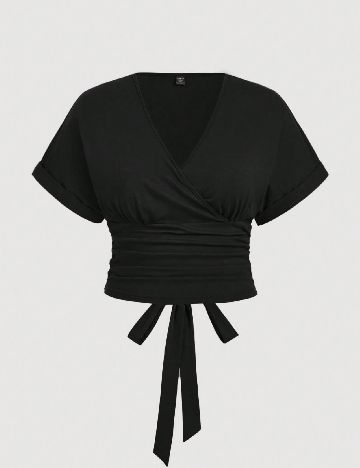 Bluza SHEIN CURVE, negru