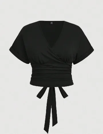 Bluza SHEIN CURVE, negru