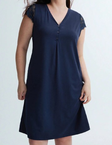 Rochie scurta Luvlette, bleumarin