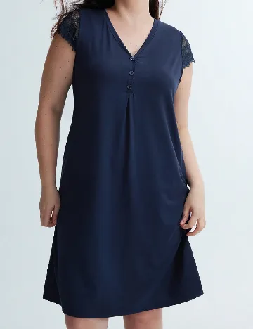 Rochie scurta Luvlette, bleumarin