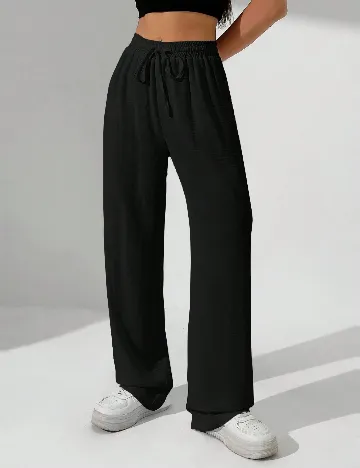 Pantaloni SHEIN, negru