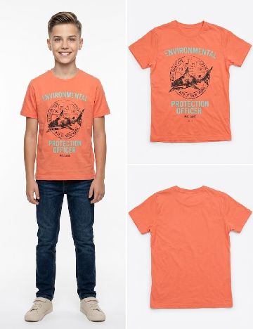 Tricou Zara, portocaliu