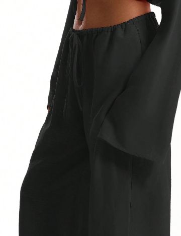 Pantaloni Musera, negru