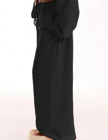 Pantaloni Musera, negru
