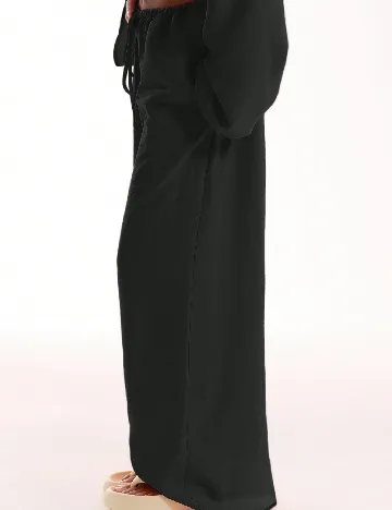 Pantaloni Musera, negru
