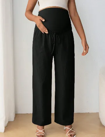 Pantaloni SHEIN Maternity, negru